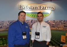 Jay Angulo and Matt Hiett with Baloian Farms.