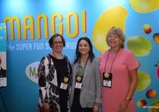 Meg Buchsbaum, Angela Serna and Tammy Wiard with the National Mango Board. Meg recently joined the organization as Retail Account Manager.
