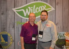 Dave Sherman and Derek Peterson with Wilcox Fresh.
