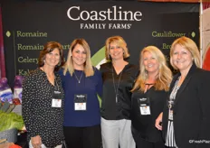 Girl Power in the booth of Coastline Family Farms. 