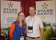 Jessica McFadden and Brent Shammo with Starr Ranch.