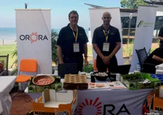 Peter Fomiatti and Reece Galletly from Orora Fresh