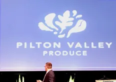 Andrew Dewar, Managing Director of Pilton Valley Produce, giving an overview of his company.