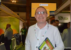 Darren Bevan from JDM Food Group was visiting the show.