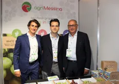 Francesco Messina, Carlo Berardi and Alfio Messina from AgriMessina, leading Italian exporter of seedless table grapes into UK market.