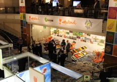 The Alcove of Holland Fresh Group. Dutch importers and exporters presented their fresh fruits and vegetables.