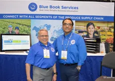 Jeff Lair and Eloy Cortes with Blue Book Services.