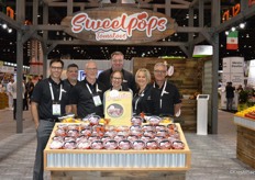 A happy team at Red Sun Farms. The company’s new Sweet Pops tomatoes were nominated for the United Fresh Innovation Award.