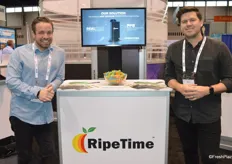 John Shannon and Josh Dunford with RipeTime traveled all the way from Sydney and won an Innovation Award in the category Best New Field Technology. 