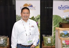 Garrett Nishimori with San Miguel Produce.