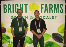 Jack Holland and Karl Nemitz with Bright Farms.