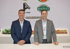 Tyler Hiriak and Jon Erickson with Robinson Fresh.