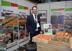 Allen Greenhalgh from Tolsma who have been active in Australia for a year and are close to completing 18 cool rooms for Agronico.