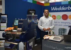 Abhijeet Deshmut from Wedderburn which supplies weighing, labelling and packing solutions.