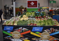 Vegetable display from Gazzola Farms