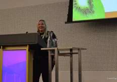 Janice Byrnes - Zespri showed some of the company's recent marketing videos.