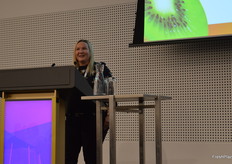 Janice Byrnes - Zespri showed some of the company's recent marketing videos.
