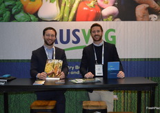 Shaun Lindhe and Tyson Cattle from AUSVEG.