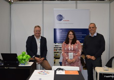 Andrew Steele, Melanie Wishart and Peter Chambers from GS1.