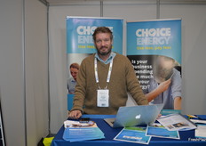 Matthew Lutter from Choice Energy helping farmers to get cheaper electricity solutions.