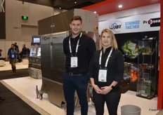 Rob Godsell and Sophie Templeton at Pro Seal AU.