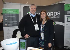 Adam Cuming from Radford Solutions and Rebecca Schurr from Pinata Farms.