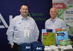 Nicholas Bond and Erez Cohen from ICL Speciality Fertilizers.