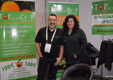 Mark Bartolo and Gay Matz from Top of the Crop.