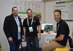 The team at Tie Up Farming were kept busy with visitors to the stand.