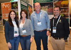 Leandré Buys, Brenda Greyvensteyn and Simon Tattersall of Afrupro with Donovan Lewis of Allesbeste Boerdery, all from Tzaneen.