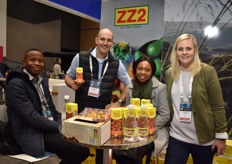 Gift Mphahlele, Francois Schwalb, Molebjane Sekgobela and Joanell de Jager, all from ZZ2.