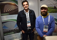 Pieter Coetzee and Kyle Gorman of Haygrove Systems.