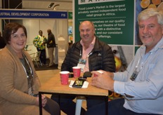 Magda du Toit (Bayer), Rossouw Cillié (Laastedrif Boerdery) and Hugo Lochner of Plaas Media