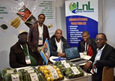 Nicholas Tshotsho, Clement Magagula, Sanele Mvubu, Sandile Simelane and Tammy Dlamini of Eswatini's Namboard.