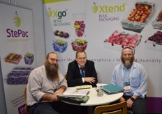 Dov Unterslak, Amnon Sandman and Ari Zwick of StePac.