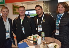 CT van der Merwe (Al3 Boerdery), Fred Stevenson, Chris Janse van Rensburg and Tracy Joyce (Gerber Fresh).