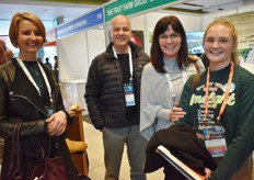 Melissa van der Merwe (University of Pretoria), Derek Hallendorff (Rijk Zwaan), Monica Basson and Ingrid Vaughan of Stellenbosch University.