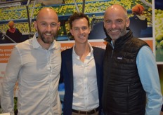 Andrew Millson (Food Lovers Market), Gino Perini (Insight) and Deon Millson (Insight).