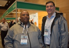 Manny Fonseca and Jan van der Watt of Grobank.