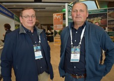 Abie Loubser and George Erasmus (both AS Viljoen Boerdery) .