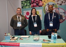 Jaco Crafford, Charlotte Holsten and Sakhile Mthembu of Hello Choice.