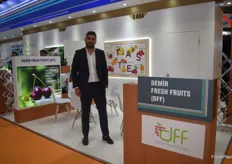 Alper Kerim is the General Manager for Demir Fresh Fruits. Although visitors were slow, he thought the exhibition was a success, with quality meetings.