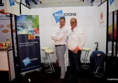 Dutch company Milestone Fresh was represented by CEO Juri Falandt and Managing Director Co van Es. They offer full service in global logistics.