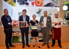 Some of the Belgian representatives; Filiep Callewaert of Fresh Fruit Service Europe and Sofie Lambrecht from BelOrta.