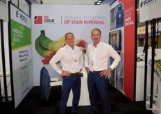 Technical Director Leon Hooghart and CEO Jan van Kessel of BG Door. They install cold rooms.