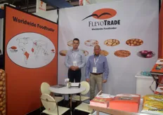 Martijn and Arnold Groenveld of Flevotrade, the Netherlands. They export onions, potatoes and carrots.