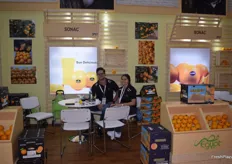 Egyptian citrus exporter Sonac had a pretty big stand this year. The exhibition has gone well for them. 