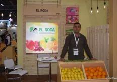 El Sayed Tantaway is El Roda their Senior Sales Executive. The company is based in Egypt and deals mostly in citrus and pomegranates.