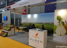 At work in the Ruser Export's booth