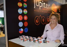 The lovely Kirsty Fleetwood from Jupiter Marketing.
